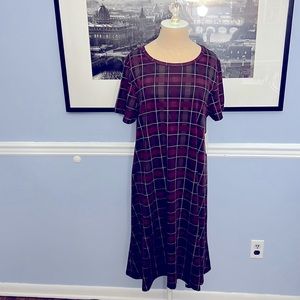 LuLaRoe Carly dress size extra large brand-new with tags
